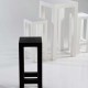 Jut Taburete stool top Vondom white