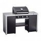 Cocina al aire libre GT3-Set de isla PREMIUM