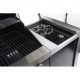 Cocina al aire libre GT3-Set de isla PREMIUM