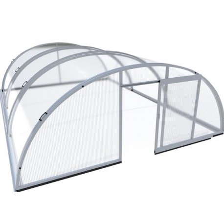 Abri de Piscine en Aluminium et Polycarbonate 428 x 854 x 151