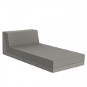 Tuinmeubelen Vondon lounge Pixel module bank Vondom stof Silvertex taupe