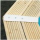 Pool Holz Ubbink Azura 400x750 H130 Liner Beige