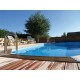 Pool Wood Ubbink Azura 400x750 H130 Liner Azul