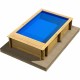 Pool'N Caja de madera Piscina 620x250xH133 BWT myPool