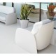 Salon de jardin Pezzetina Vondom blanc