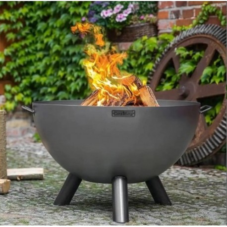 Santos Cook King Premium houten vuurpot met Plancha en Bonfire Support