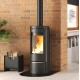 Poêle à bois Rond Nordica Extraflame Marlena 7.5kW en fonte