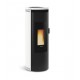 Pellet stove La Nordica Extraflame Luisella 5kW narrow ventilated Bordeaux