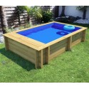 Piscine Pool'N Box Junior en Bois 374x247 BWT myPool