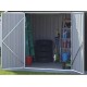 Metal Garden Shed Habrita 299x249x h249 Double sloped roof