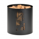 Bornéu Preto Frosted Log Storage Dezenove Design