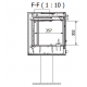 Ferlux Afar Cast Iron Wood-Based Stove with Pyre 15.9 kW