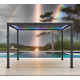 Elektrische Bioklimatische Pergola Aluminium LED Strips 12m2