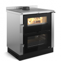 La Nordica Verona XXL Cucina a legna in acciaio inox da 7kW