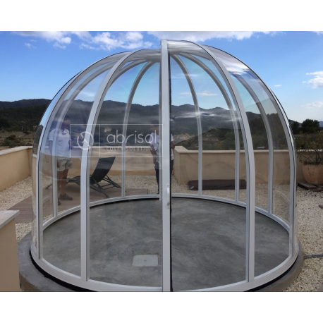 Spa shelter Sfera Telescopic shelter ready to install 390