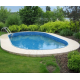 Piscina oval Azuro Ibiza 350x700 H135