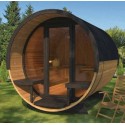 Barel Deluxe 280 Thermowood 2 to 6 Person Outdoor Sauna VerySpas