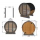 Sauna all'aperto Piscina 200 Thermowood da 2 a 3 persone VerySpass