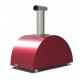 Moderno 3 Alfa Forni Horno de Pizza con Madera Roja Antigua