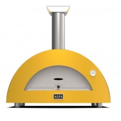 Moderno 3 Alfa Forni Pizza Oven with Fire Yellow Wood