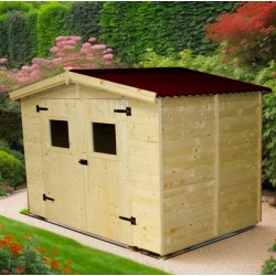 Eden Habrita Wood Garden Shed 5m2 with Floor