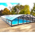 Abri de Piscine mi-haut télescopique Imperial 10.66X5 Abrilios