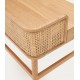 Schreibtisch aus Eschenholz und Rattan 105 x 62 Axi VeryForma