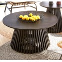 Wooden Coffee Table Mindy Black Jet 80cm VeryForma