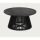 Houten salontafel Mindy Black Jet 80cm VeryForma