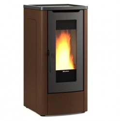 Poêle à granulés La Nordica Extraflame Dahiana VFS 10 kW ventilé Bronze