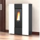 La Nordica Extraflame Marilena Plus AD 8kW Stufa a Pellet Stretta Nera