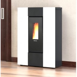 La Nordica Extraflame Marilena Plus AD 8kW Stufa a Pellet Stretta Bianco