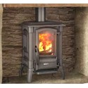 Nordica Extraflame Fedora 8,3kW Staal Houtkachel Zwart