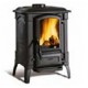 Nordica Extraflame Fedora 8.3kW Steel Wood Stove Black