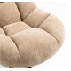 Fauteuil Pivotant Molo tissu sable VeryForma