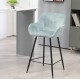 Set van 2 ibis Celadon chenille stoffen ibis dressoir stoelen VeryForma