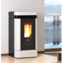 Estufa de pellets por conductos Lucia Plus 12 kW La Nordica Extraflame Blanco