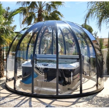 Sfero Abrilios Round Sliding Enclosure 3,74m Tranparent