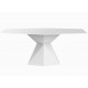 Conjunto de Mesa y 2 Sillas Vertex Vondom Blanco