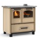 Nordica Extraflame Family 4.5 9kW Cocina de leña Cappuccinno